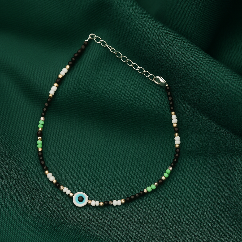 Nazariye Eye Beaded Anklet