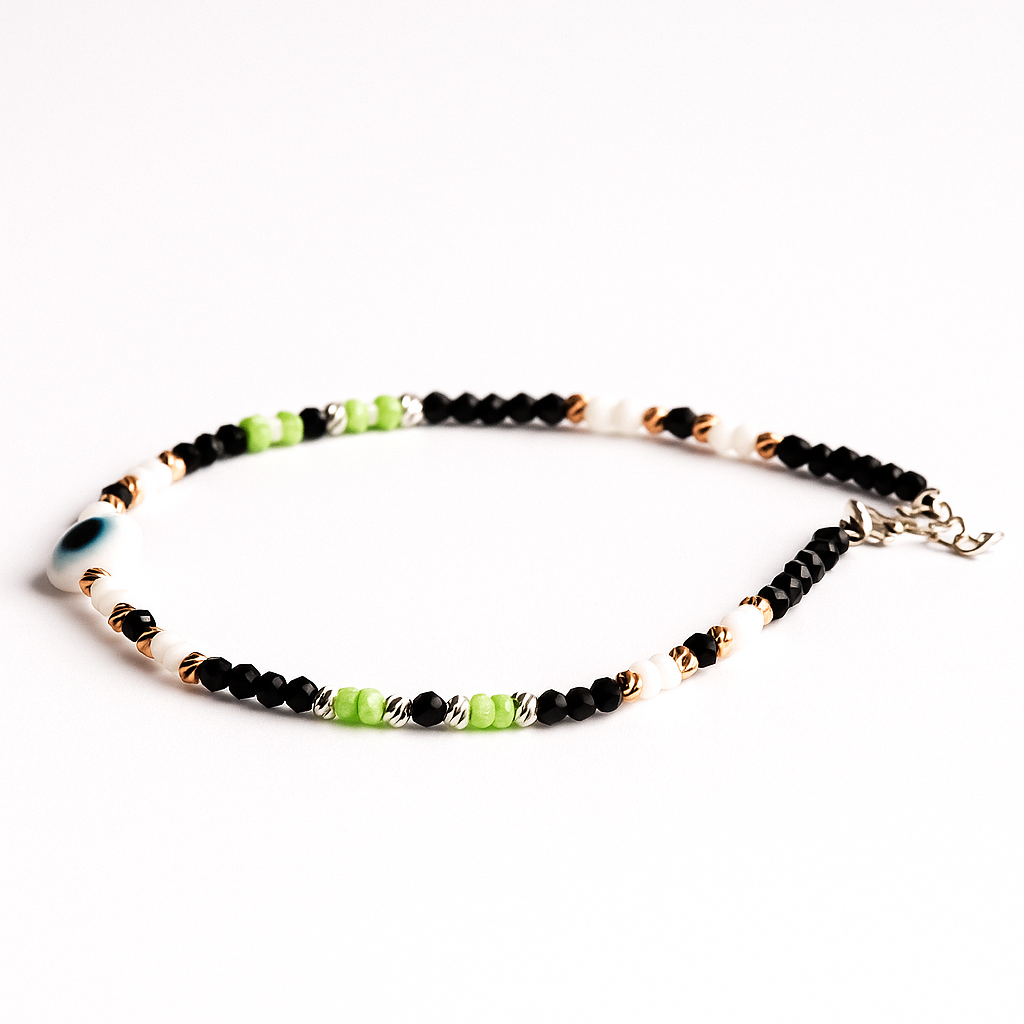 Nazariye Eye Beaded Anklet