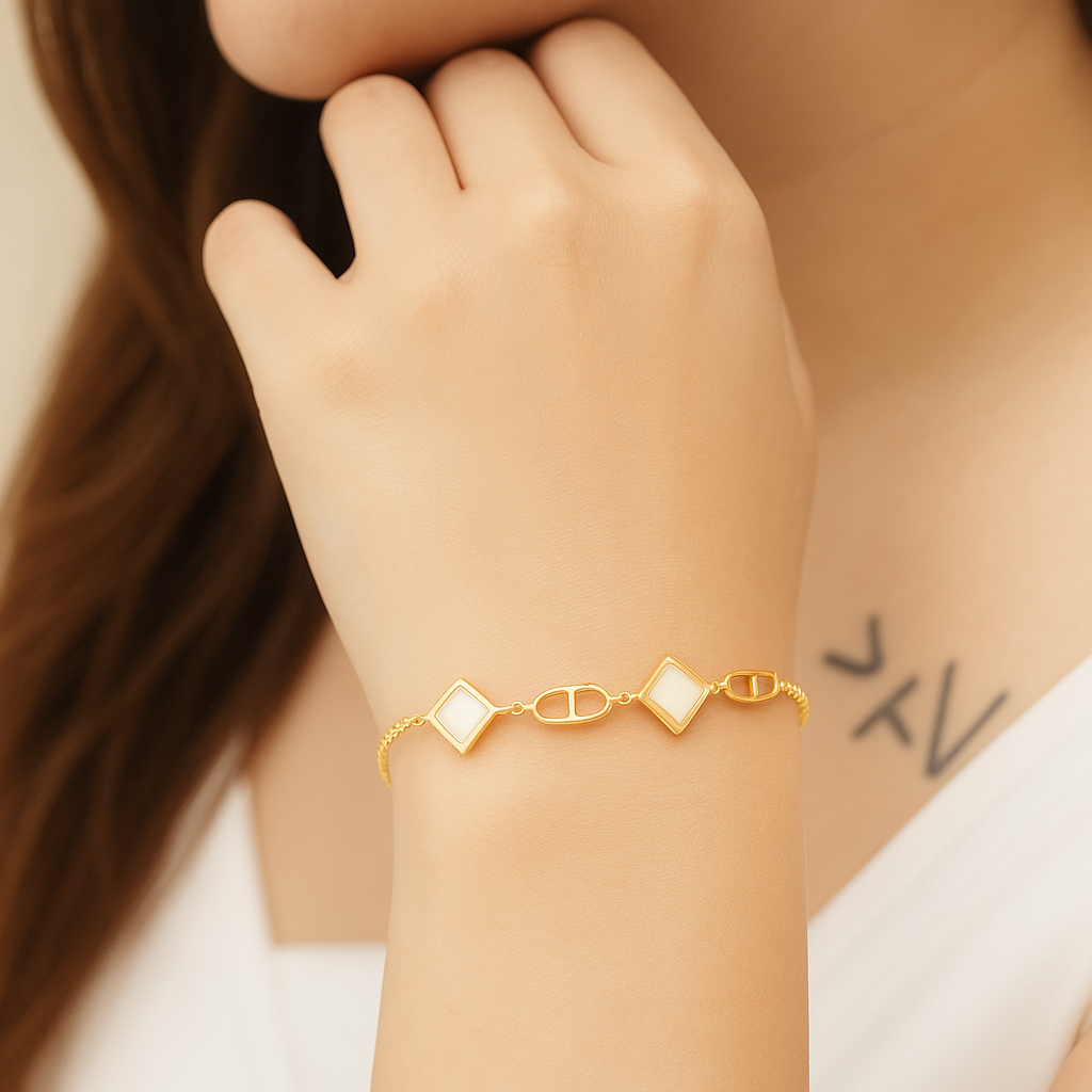 Golden Prism Bracelet