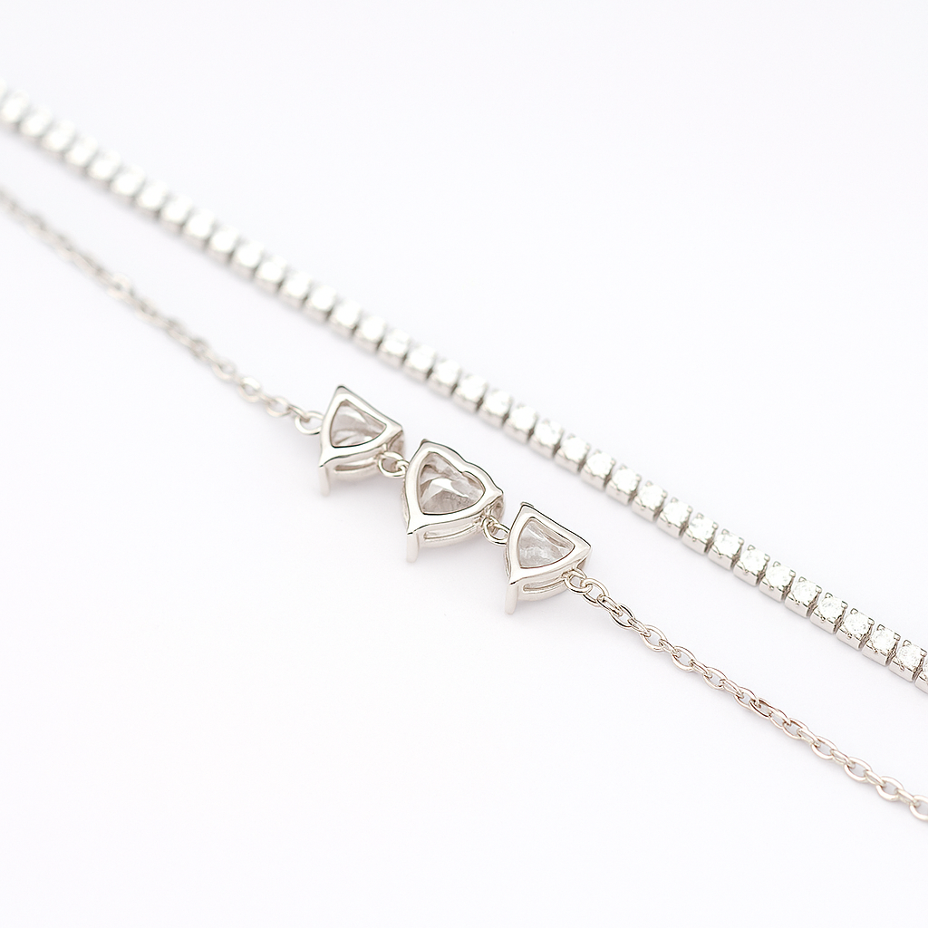 Trilove Heart Bracelet