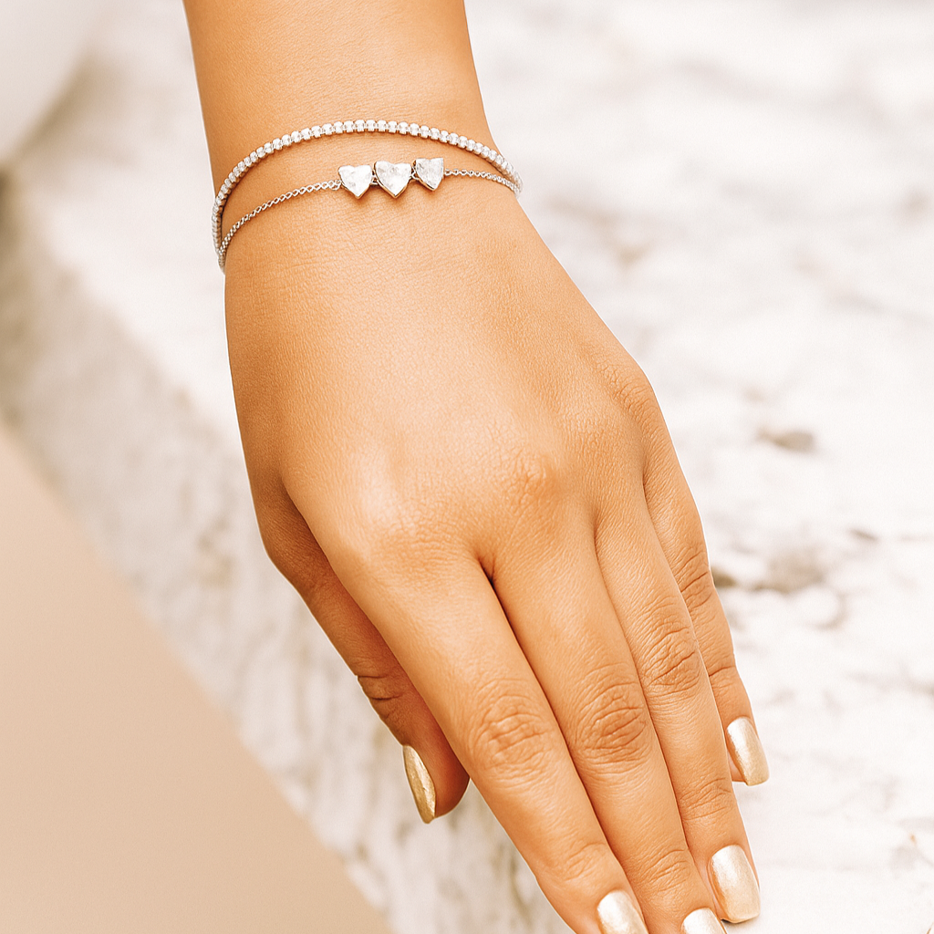 Trilove Heart Bracelet