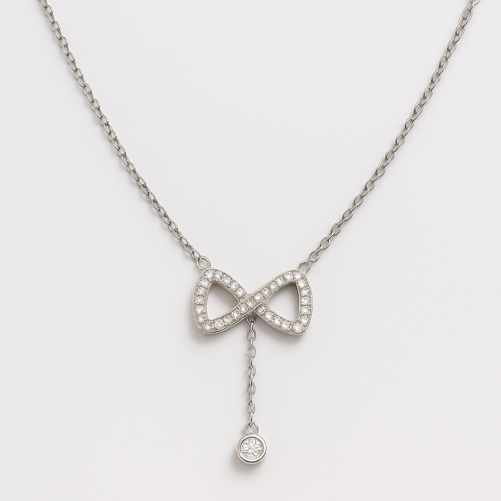 Eternal Sparkle Infinity Necklace