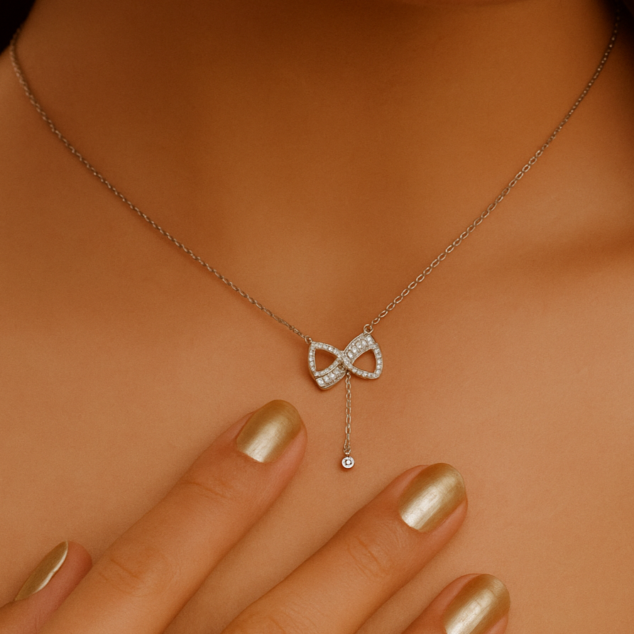 Eternal Sparkle Infinity Necklace