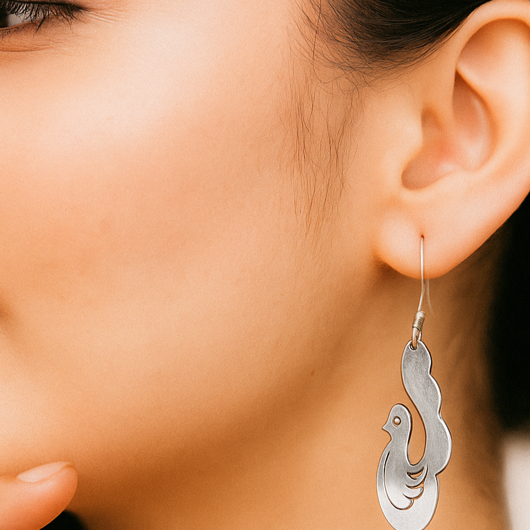 Noor Peace Dove Earring