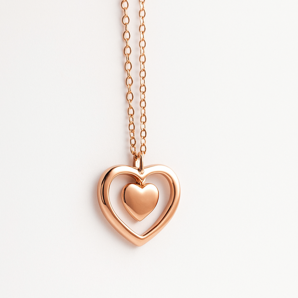 Nested Heart Necklace